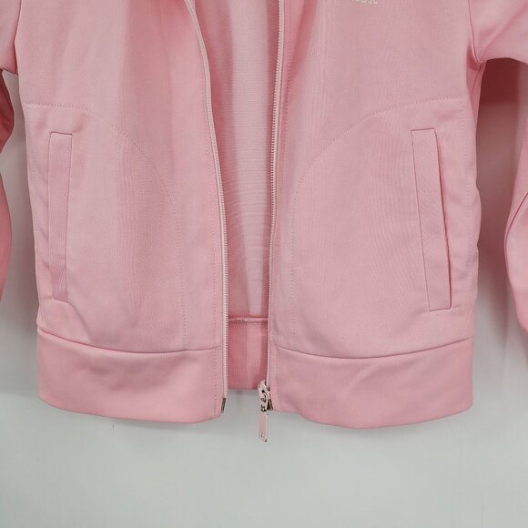 Golden Goose Star Kid's Pink Logo Printed Zip Up Long Sleeve Track Jacket 6 - Picture 12 of 12